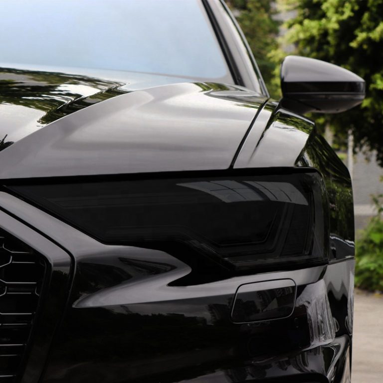 Kechi Glossy Car Light Black Headlight Tint Film Taillight Fog Light